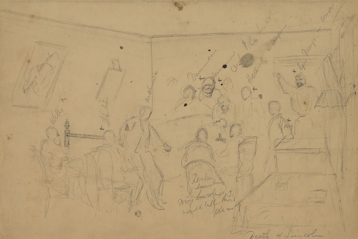 Death of Lincoln 1865