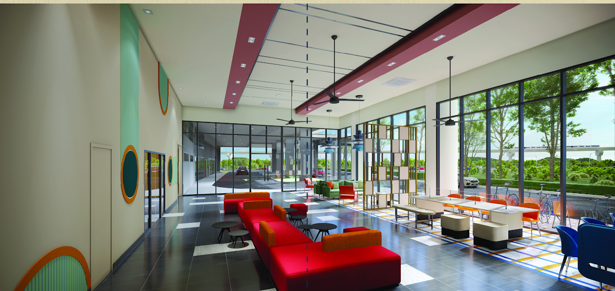 D'Evia Residences @ Kwasa Damansara — the flow lobby