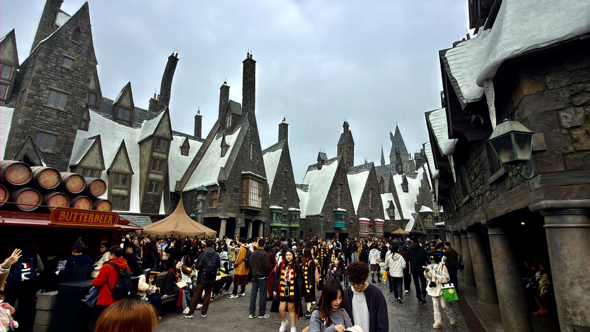 Calle temática de Universal Studios Beijing
