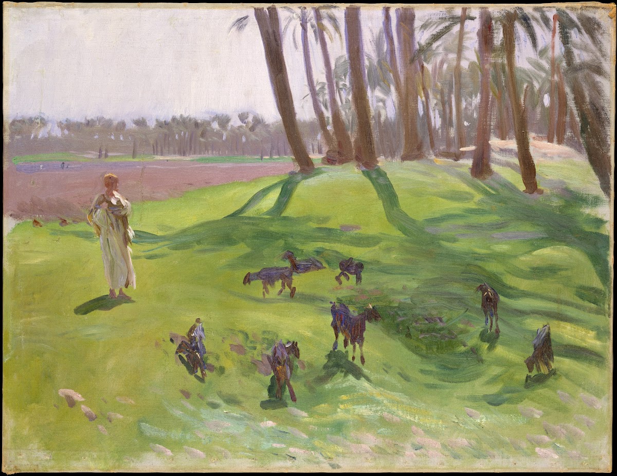 Landscape with Goatherd between 1890 and 1891