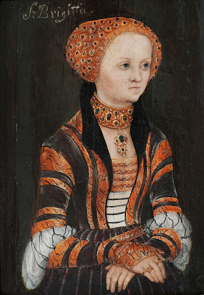 Portrait of St Bridget of Sweden