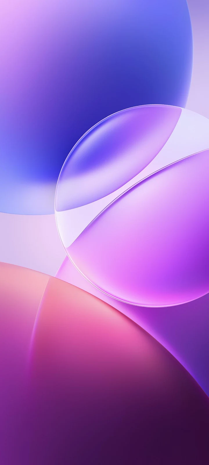 Abstract Colorful Glass Orbs - Abstract Digital Art Full HD iPhone Wallpaper (1260x2800)