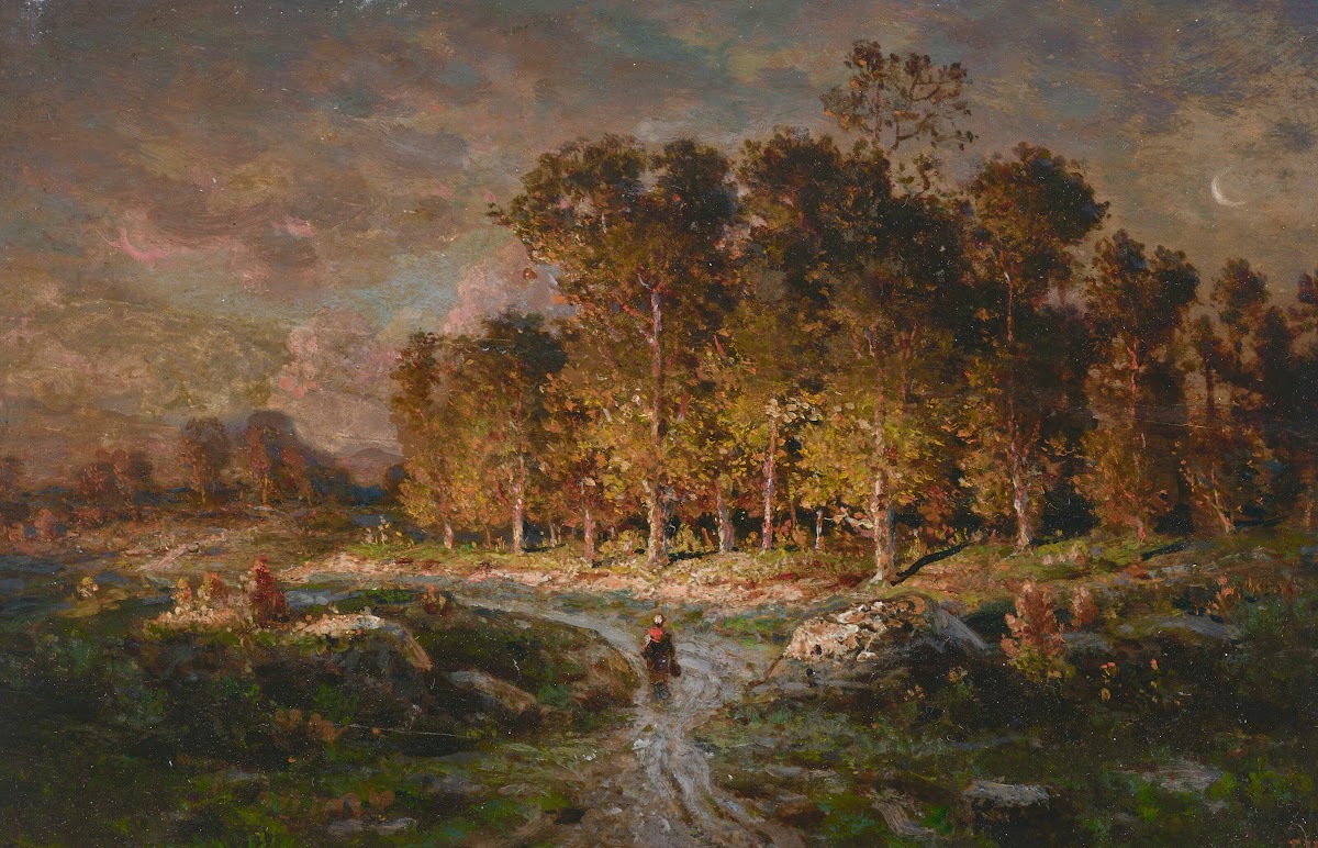 Paysanne en chemin 1848 1850