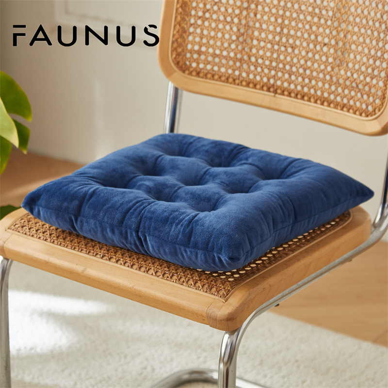 Seat cushion, Japanese style, plush, square