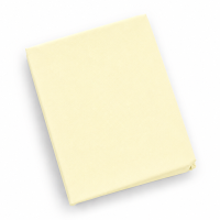 Fitted sheet for children's mattress Twins 120x60 calico yellow