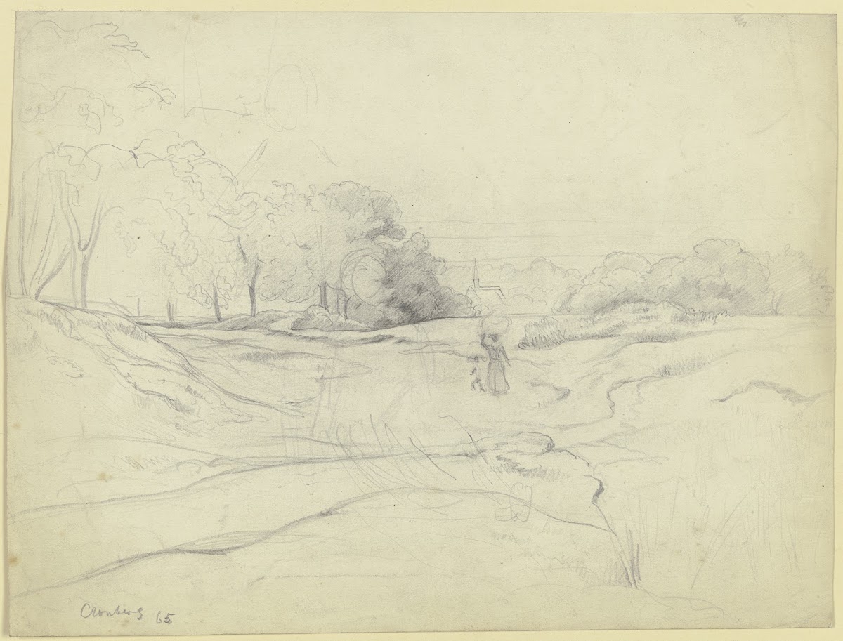 Ansicht der Umgebung von Kronberg 1865