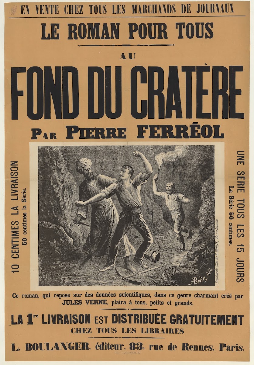 Au fond du cratère par Pierre Ferréol 1889