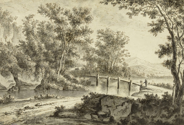 Le Pont de bois 1640   1650