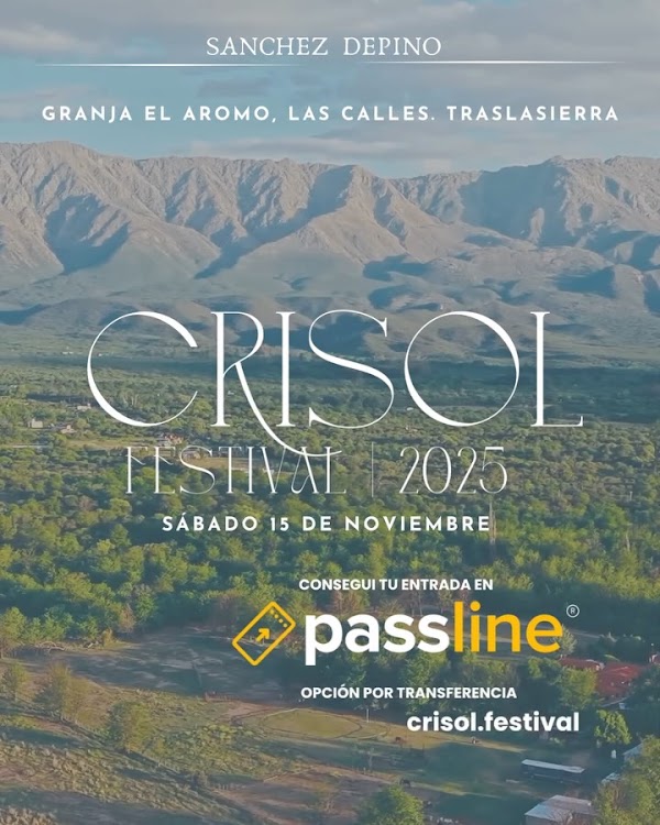 FESTIVAL CRISOL 2025 | DISEÑO Y MÚSICA