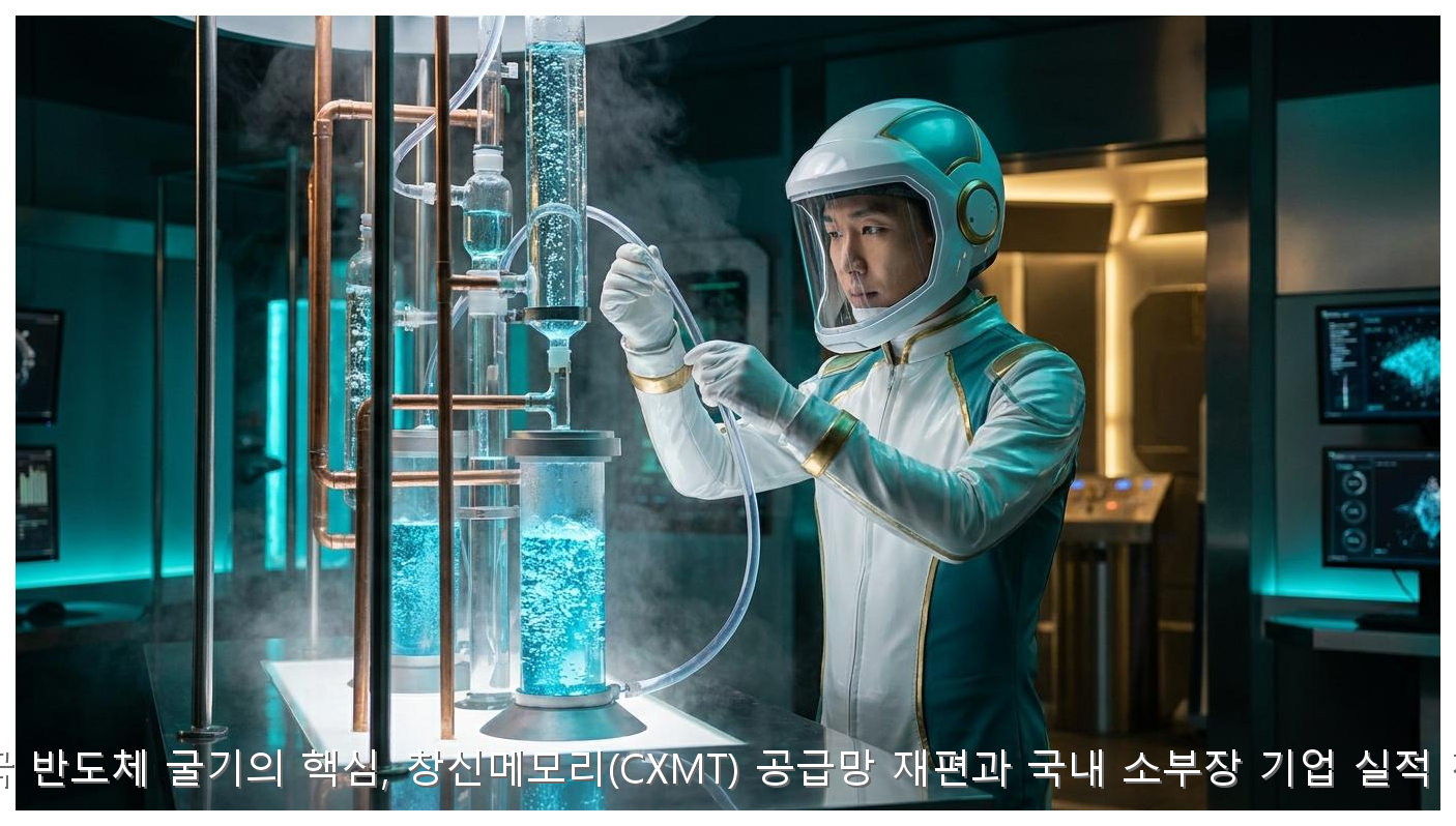 2026년 중국 반도체 굴기의 핵심, 창신메모리(CXMT) 공급망 재편과 국내 소부장 기업 실적 전망 리포트 핵심 안내 및 분석 인포그래픽 (5)