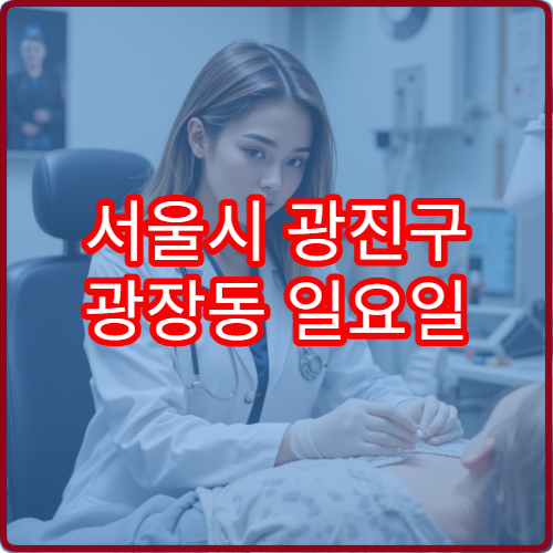서울시 광진구 광장동 일요일 정형외과 진료 병원 안내 주말 정형외과 영업 정보