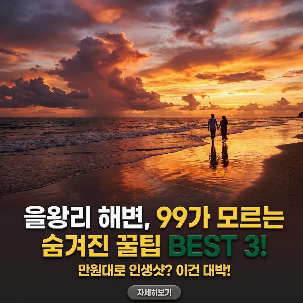 을왕리 해변 2026: 프리미엄 휴양지 완벽 분석