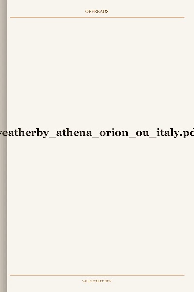 weatherby athena orion ou italy