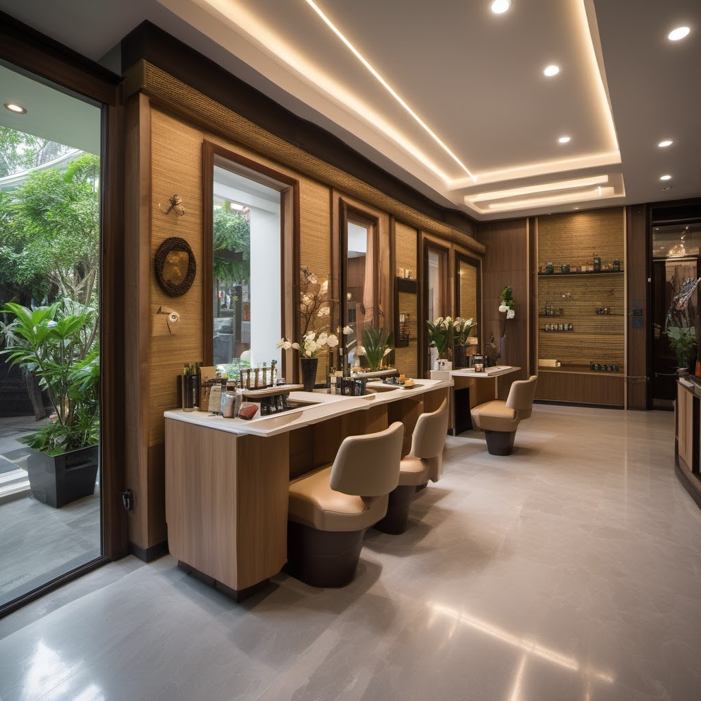 Hình minh họa: Khung cảnh cửa hàng và quy trình kinh doanh của bài viết 'Mở Spa Nhỏ Năm 2026: Bắt Buộc Đăng Ký Hộ Kinh Doanh? Nghĩa Vụ Thuế & Cách Tránh Rủi Ro Truy Thu Lớn Nhất'