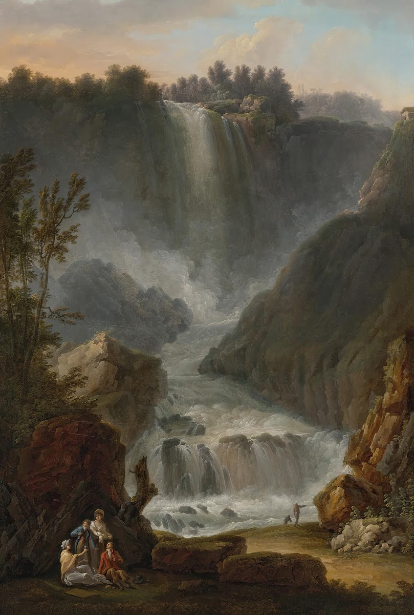 View Of The Cascade Del Marmore Near Terni