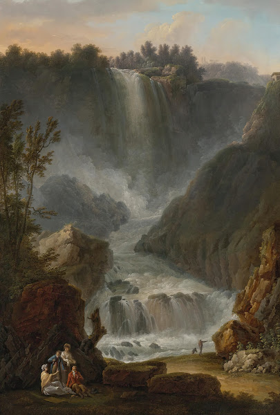 View Of The Cascade Del Marmore Near Terni