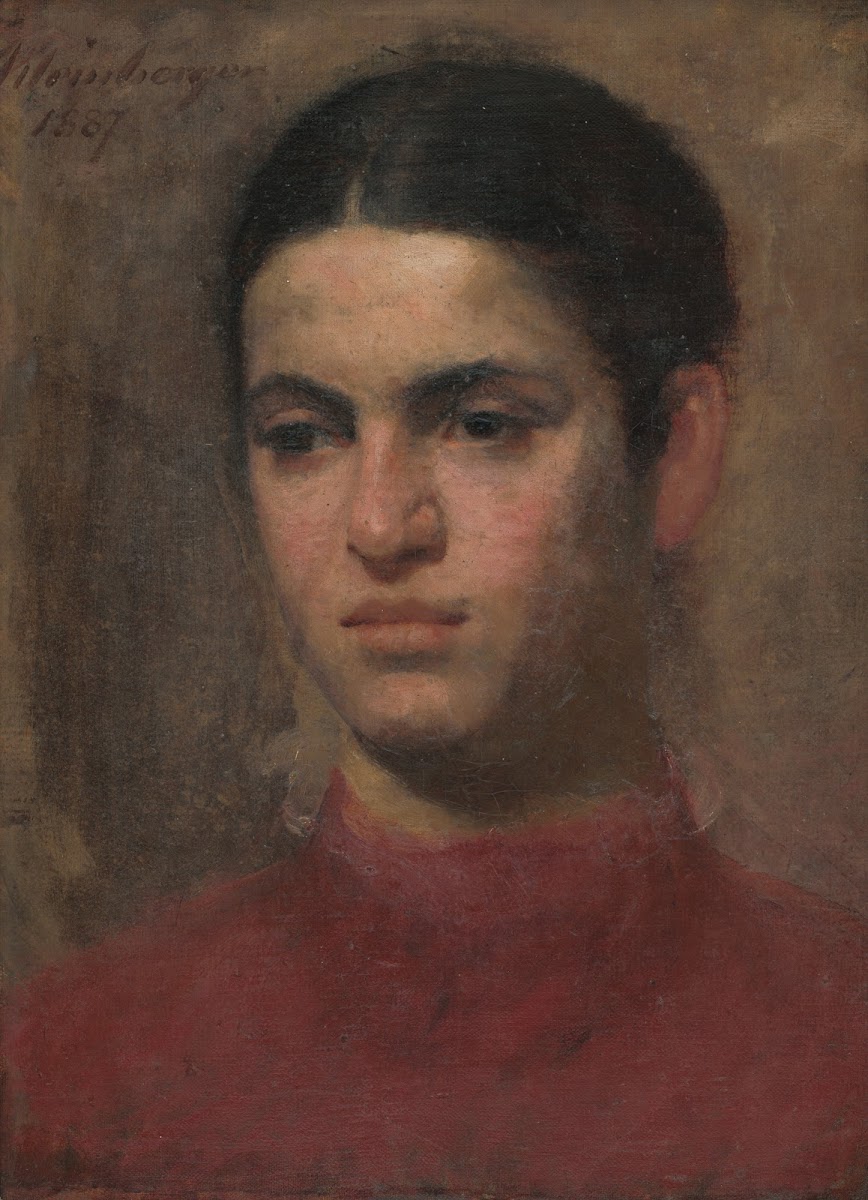 Girls head 1887