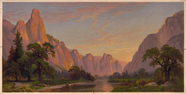 Yosemite Valley looking west 1874