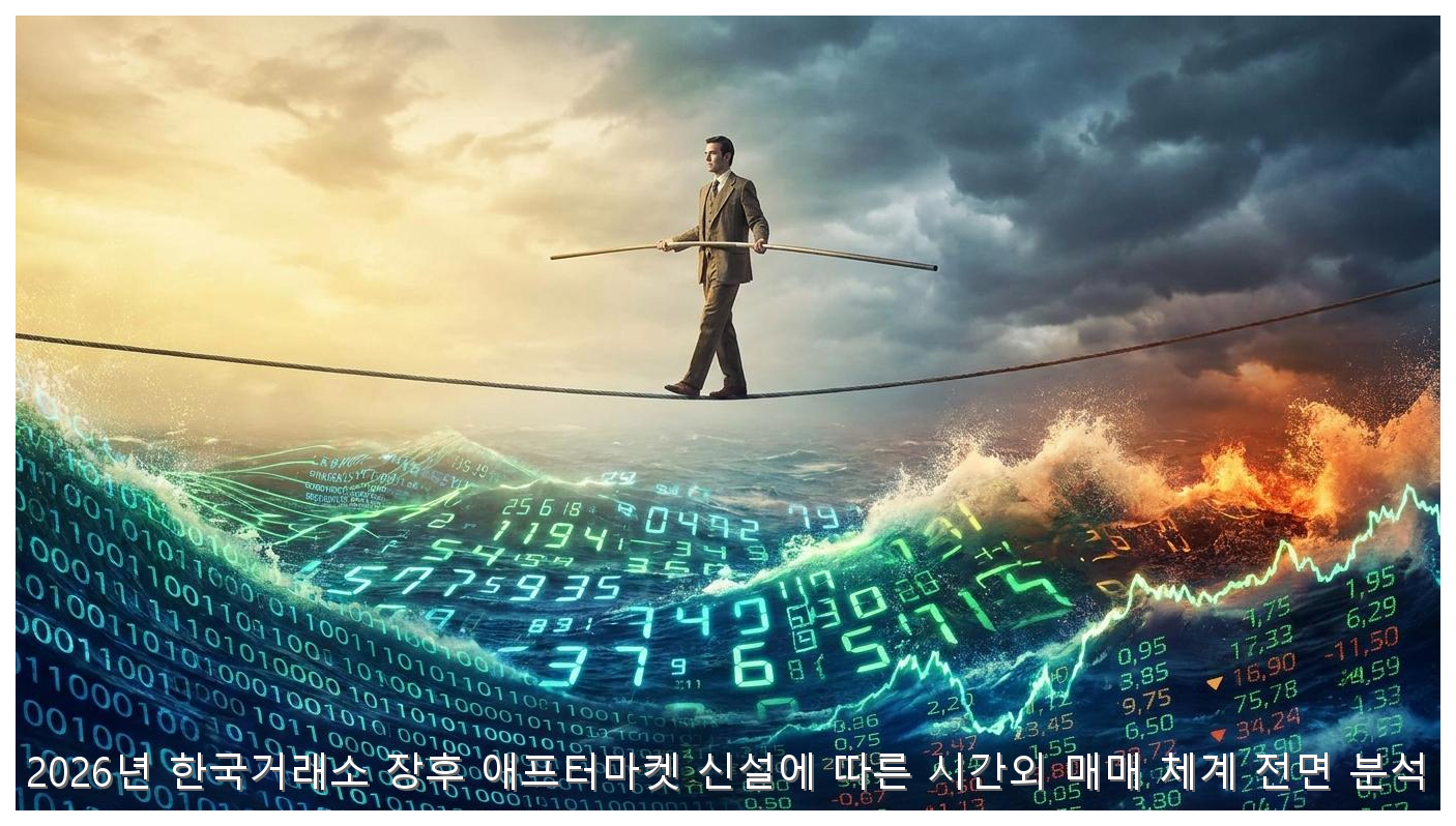 2026년 한국거래소 장후 애프터마켓 신설에 따른 시간외 매매 체계 전면 분석 핵심 안내 및 분석 인포그래픽 (7)