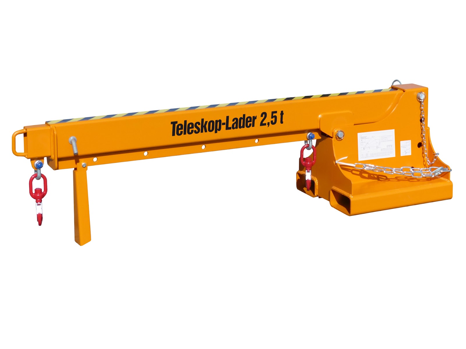 Teleskop-Lader KTH 2,5, gelakt, Geeloranje