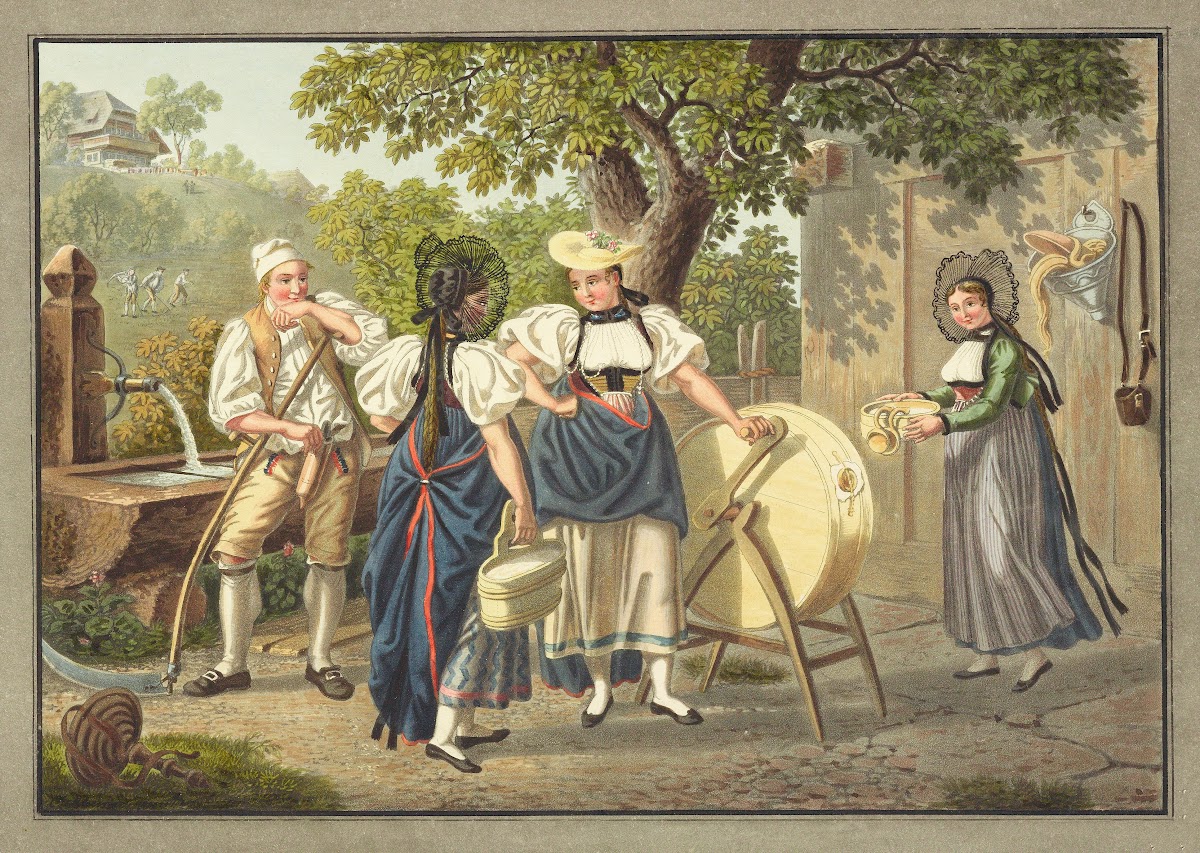 Paysannes du Canton de Berne 1839