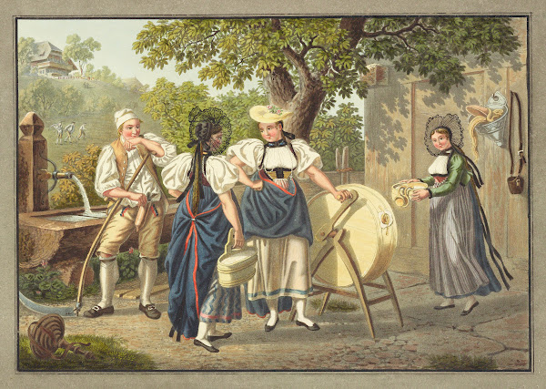 Paysannes du Canton de Berne 1839