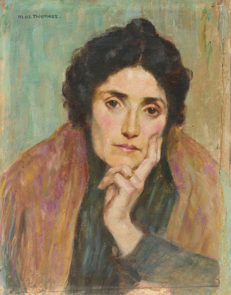 Portrait of a Woman with Dark Hair ca 1910