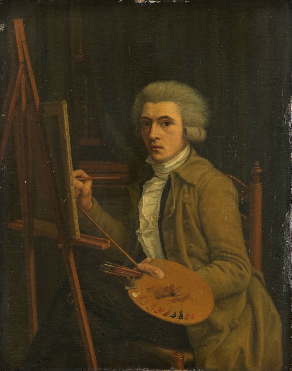 Portrait of a Painter probably the Artist himself 1788