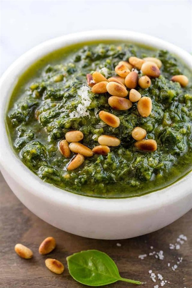 Sốt Pesto Húng Quế