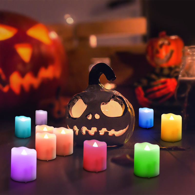 Rechargeable LED Tea Lights with Remote Control