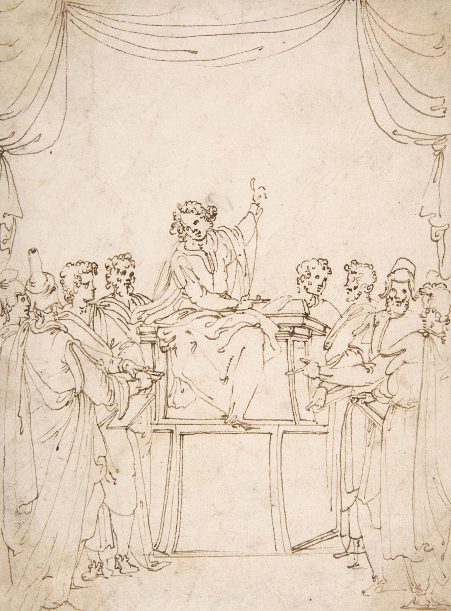 Jesus Disputing with the Doctors in the Temple Luke 246 47 16th century