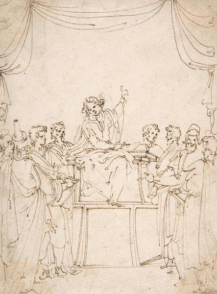 Jesus Disputing with the Doctors in the Temple Luke 246 47 16th century