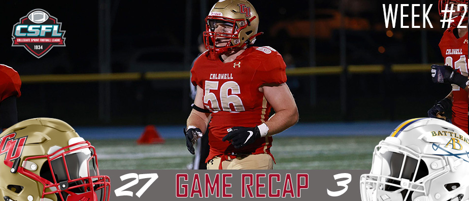 Week #2 Game Recap: Caldwell 27, AB 3