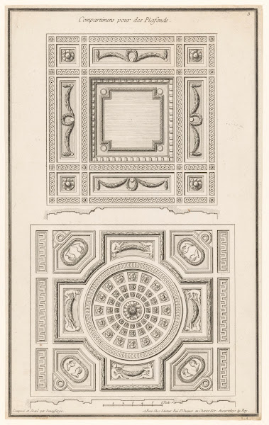 Compartimens Pour Des Plafonds 1767