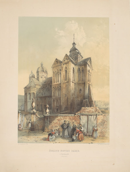 Église Notre Dame à Ruremonde côte nord 1855