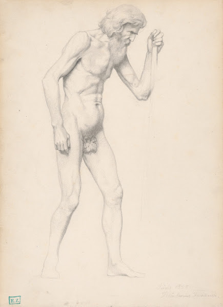 Study of an old mans act
