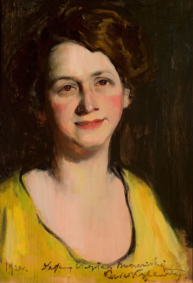 Portrait of Władysława Bucewińska 1921