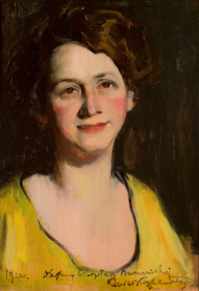 Portrait of Władysława Bucewińska 1921