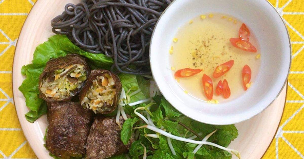 Cơm eatclean eps04: Bún nem ức gà
