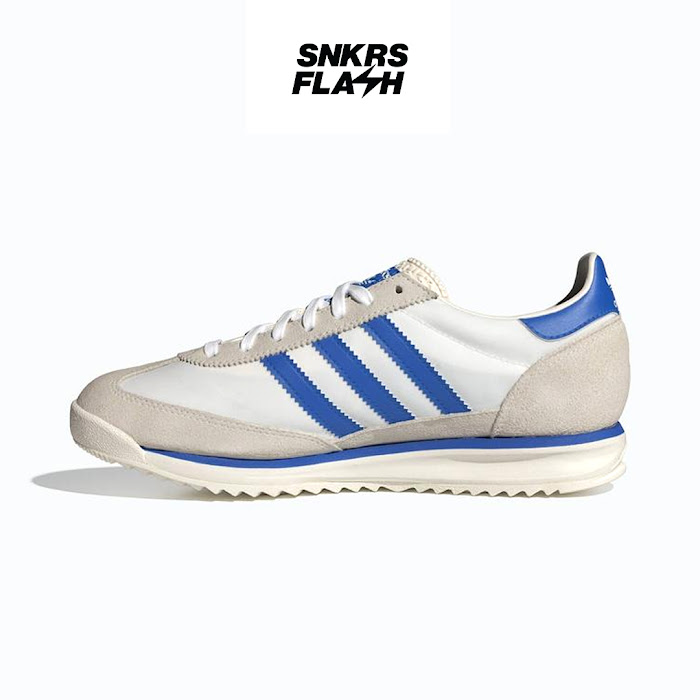 ADIDAS SL 72 RS CHALK WHITE BLUE - JH8644 - Size 45.3