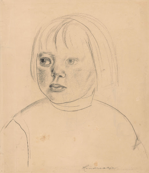 Portret van Hendrickje dochter van de kunstenaar 1913 1945
