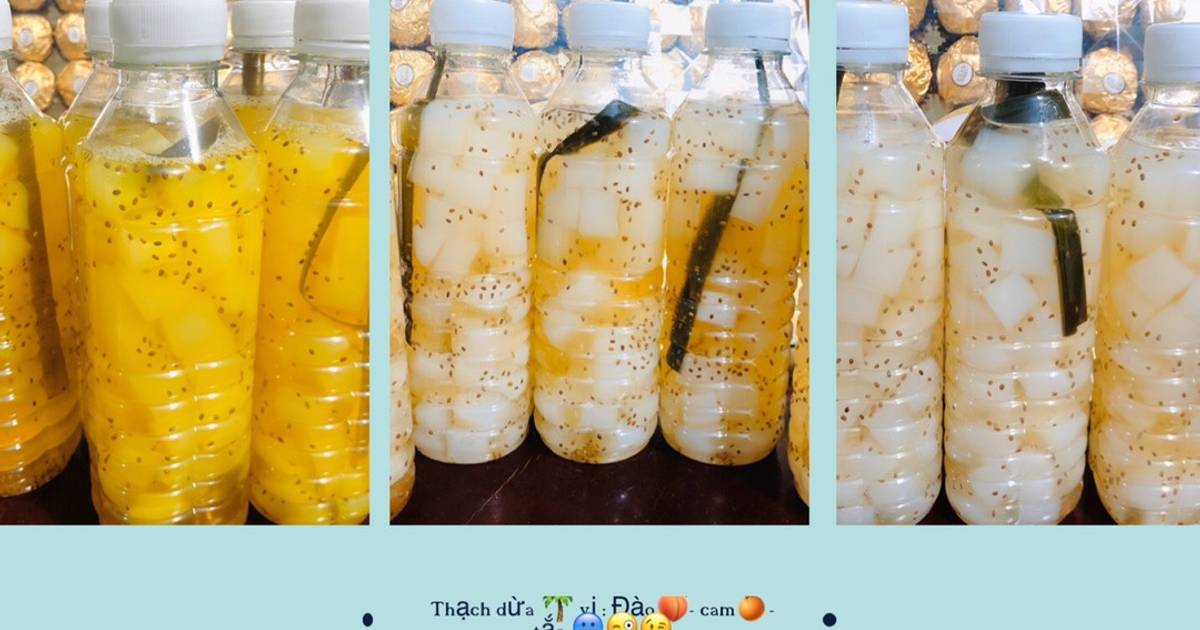 Thạch dừa 3 vị 🌴