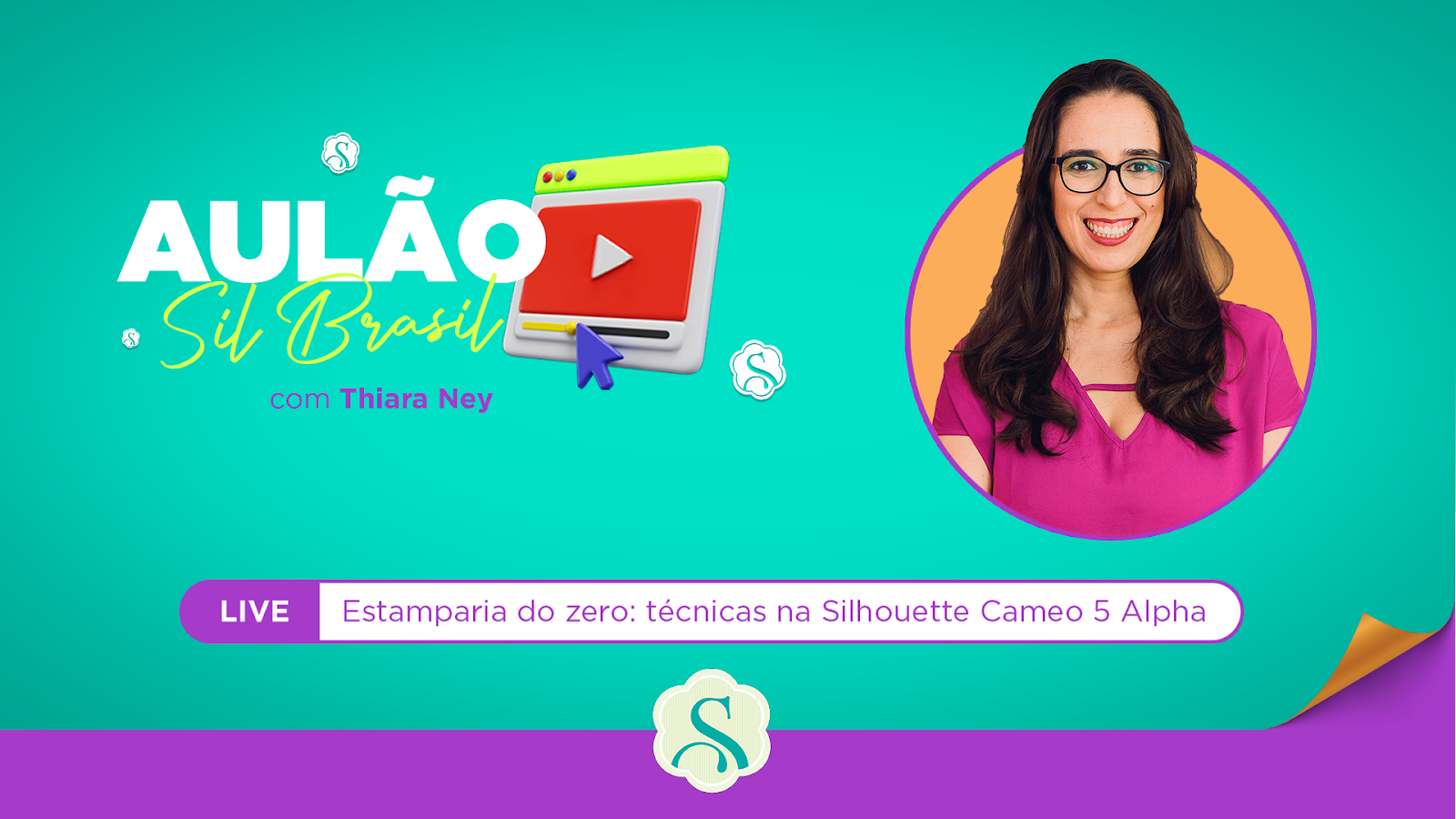 Aula completa de estamparia com Thiara Ney