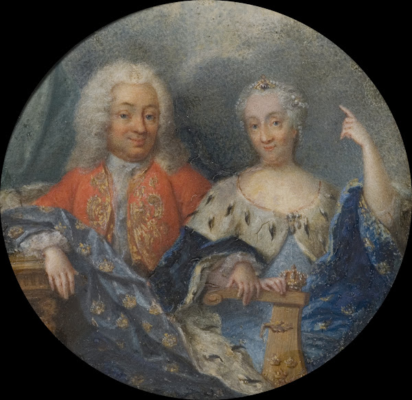 Ulrika Eleonora the Younger 1688 1741 Queen of Sweden  Frederick I 1676 1751 Cou