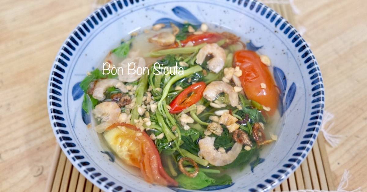 Canh Chua Rau Muống Tôm Khô