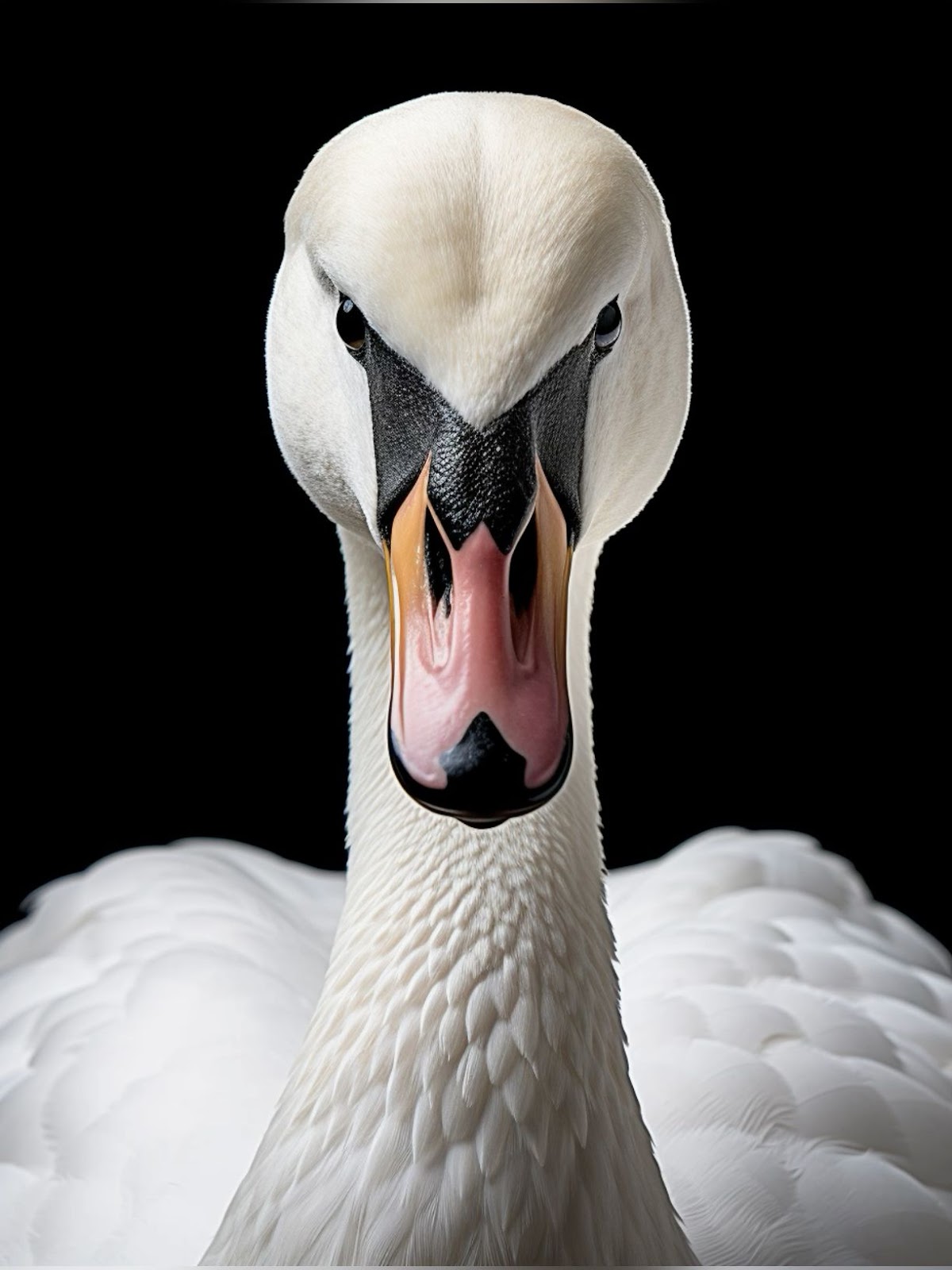 Swan Face Picture