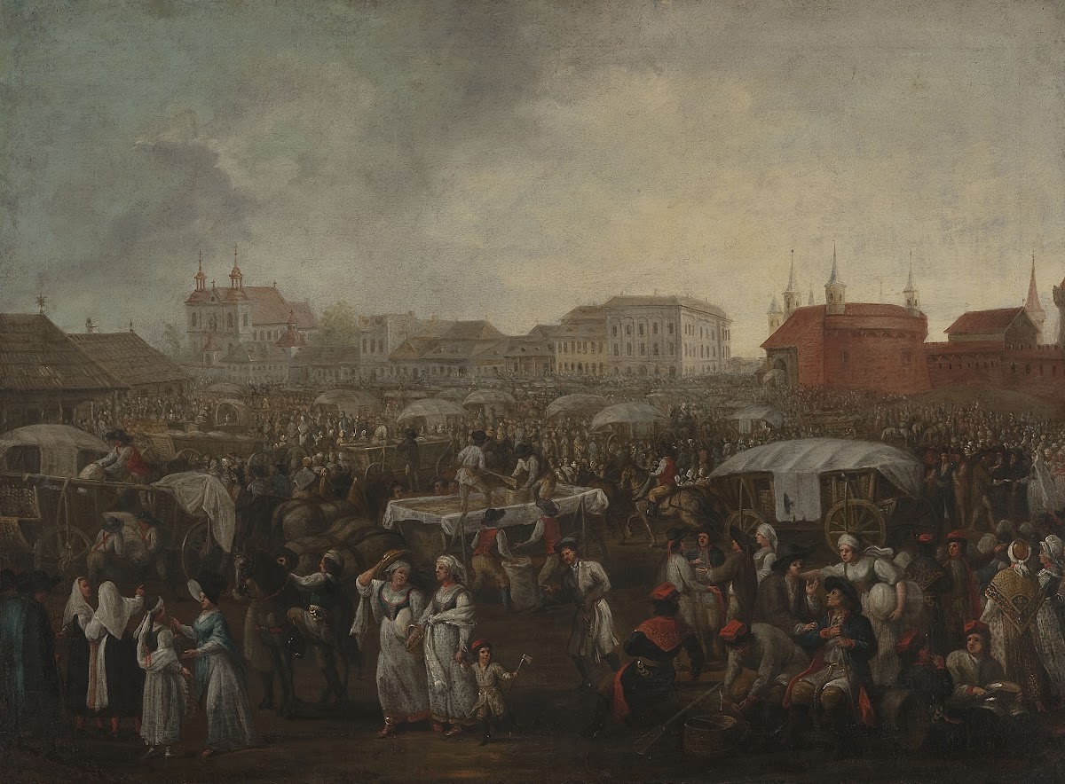Kleparz marketplace 1821