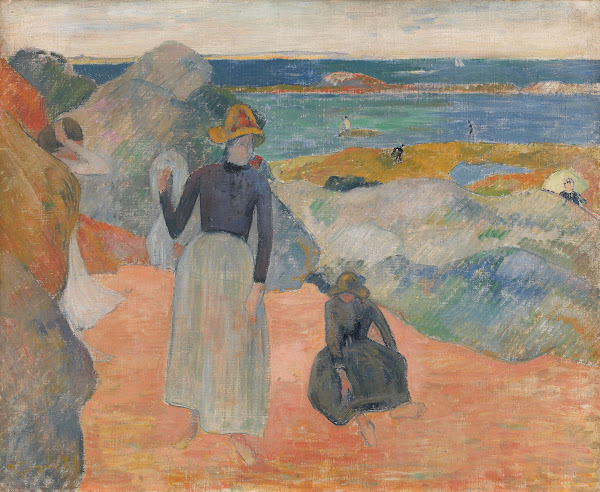 Beach Scene 1889