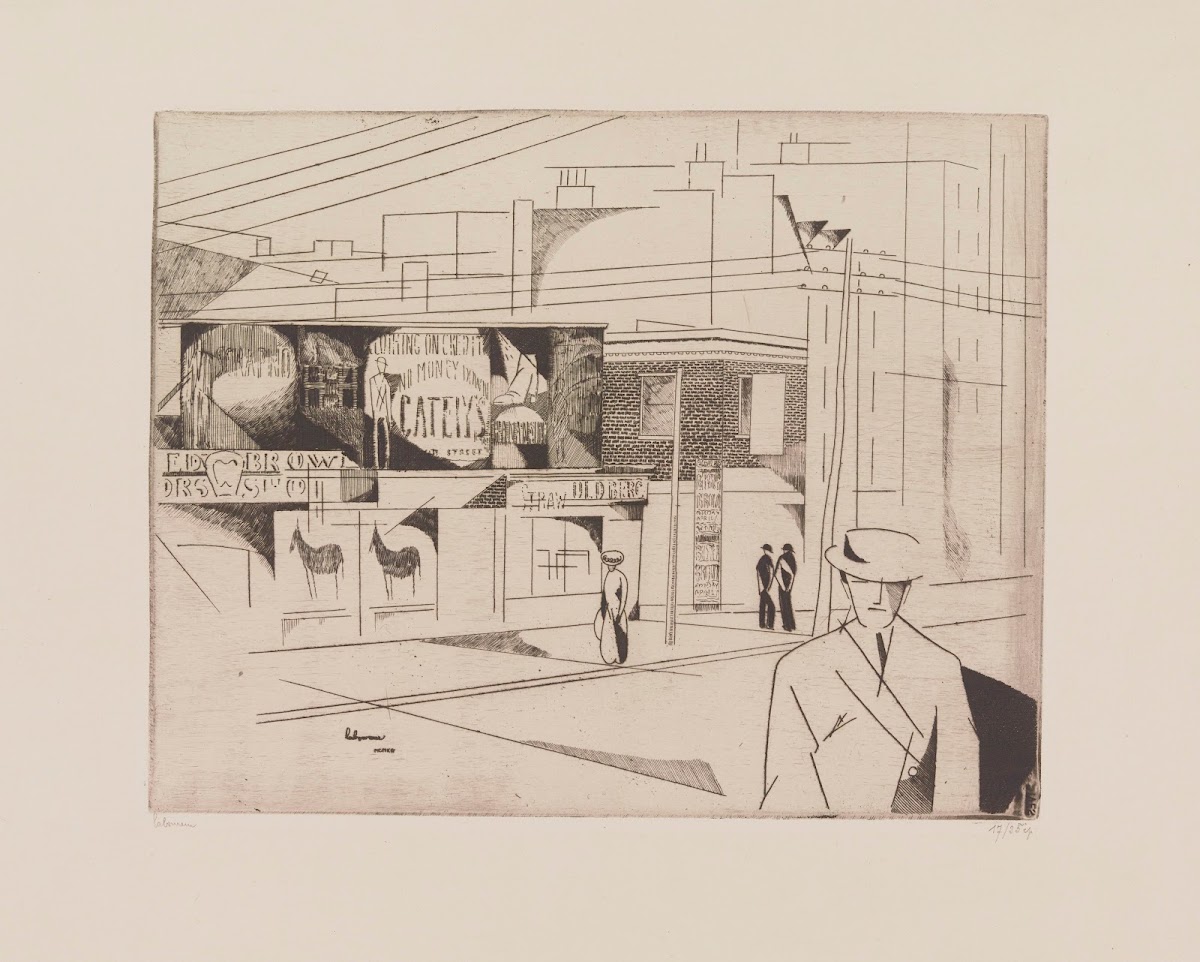 Promenade en Amérique 1914