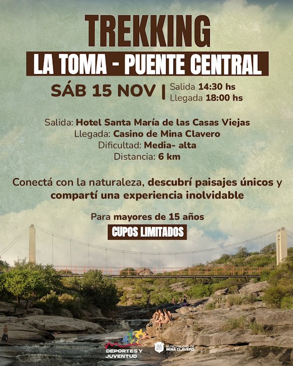 🌄 Trekking La Toma – Puente Central